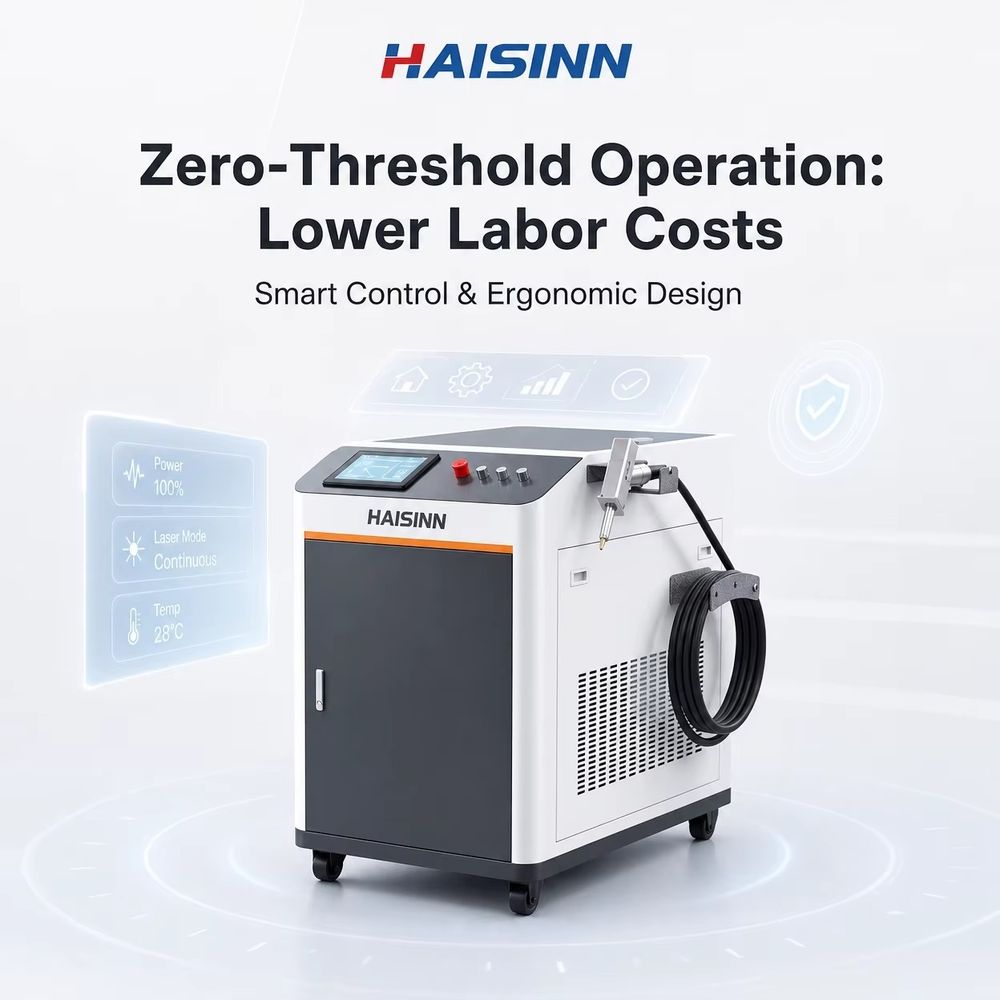 Industrial Handheld Laser Welding Machine - Industriële draagbare vezellaserlasmachine met waterkoeling, 3000W