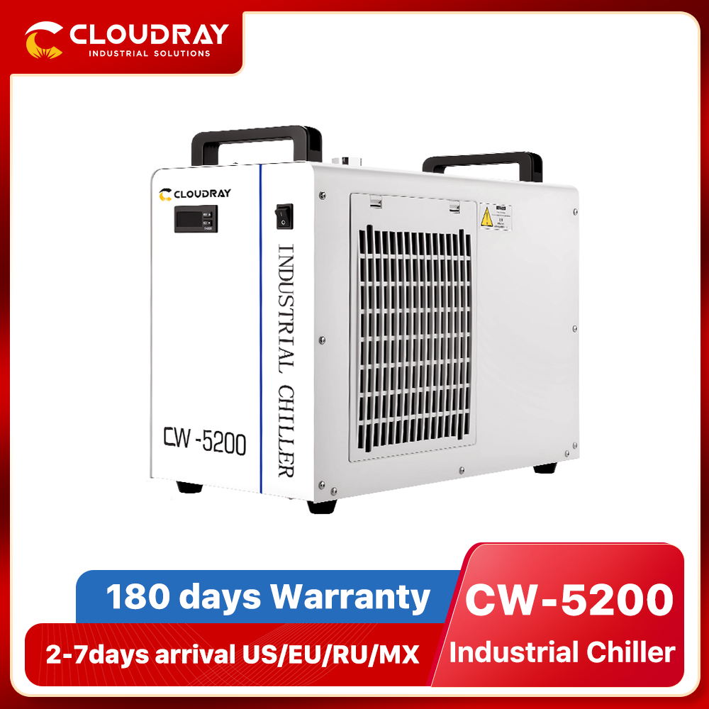 Laser Industrial Chiller - Cloudray Industrieel Lucht-Water Koelapparaat 50/60Hz CW5200