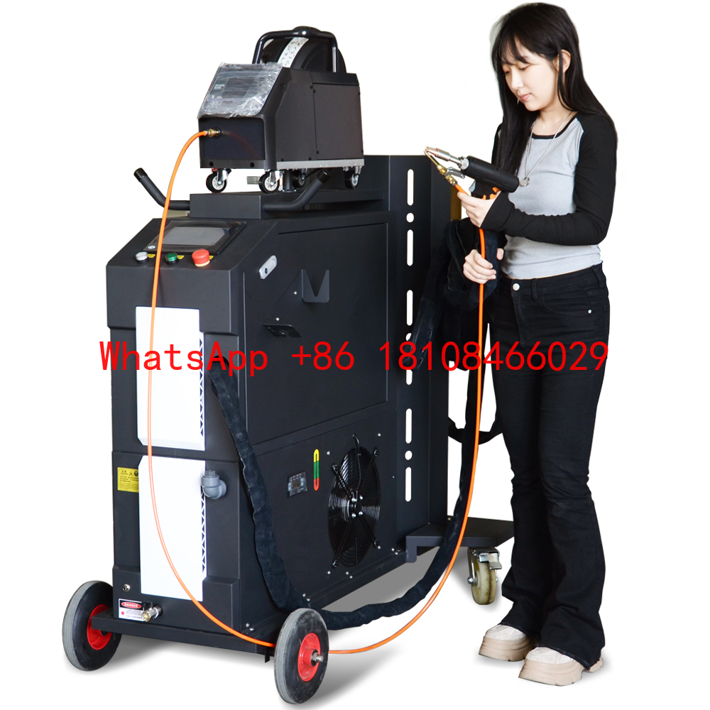 Industrial Handheld Laser Welding Machine - Industriële, watergekoelde vezellaserlasmachine van 3000W voor