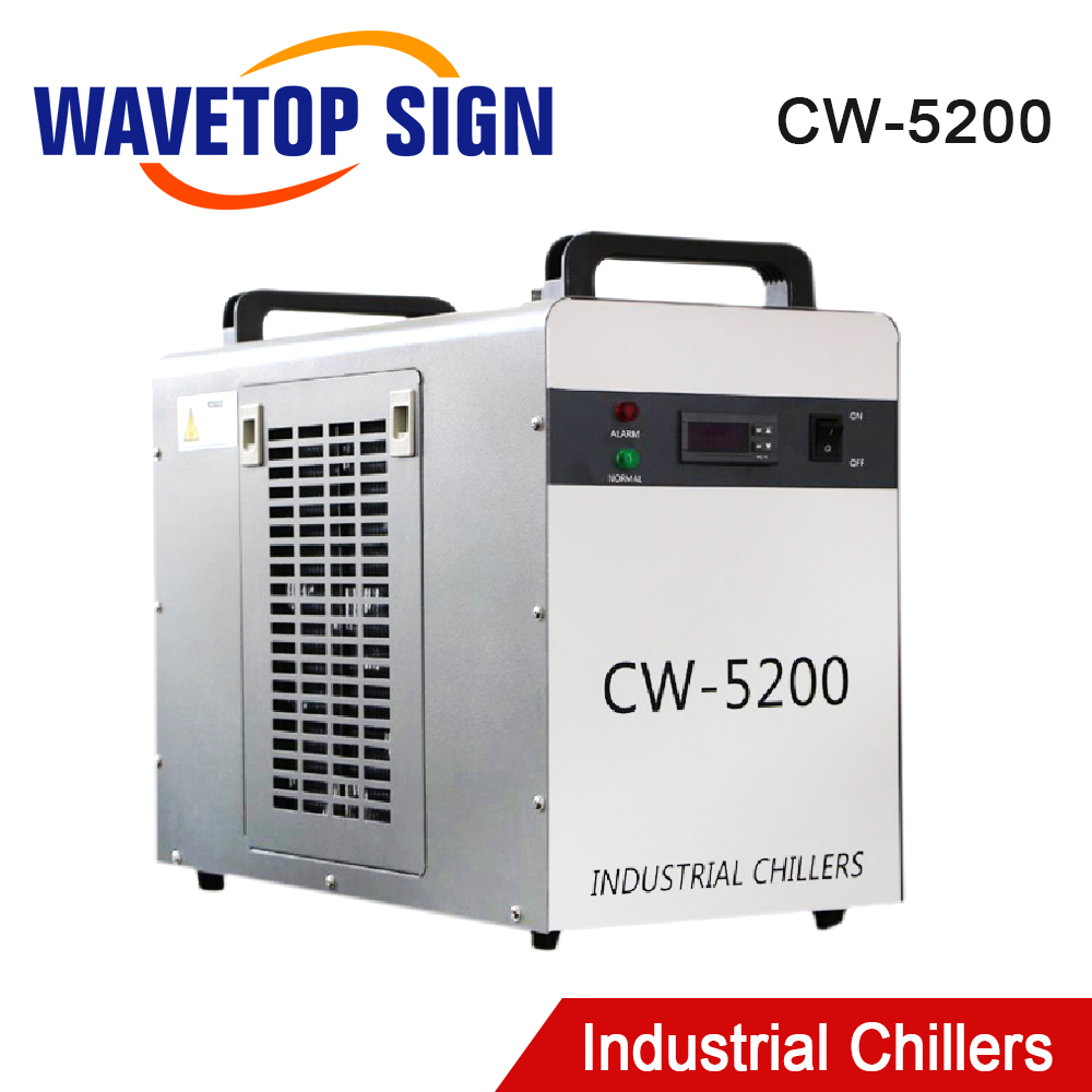 Laser Industrial Chiller - WaveTopSign CW-5200 Industriële Waterkoeler 5200W 110V