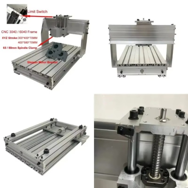 Cnc Milling Machine - Aluminium CNC 3040 6040 Frame Kit