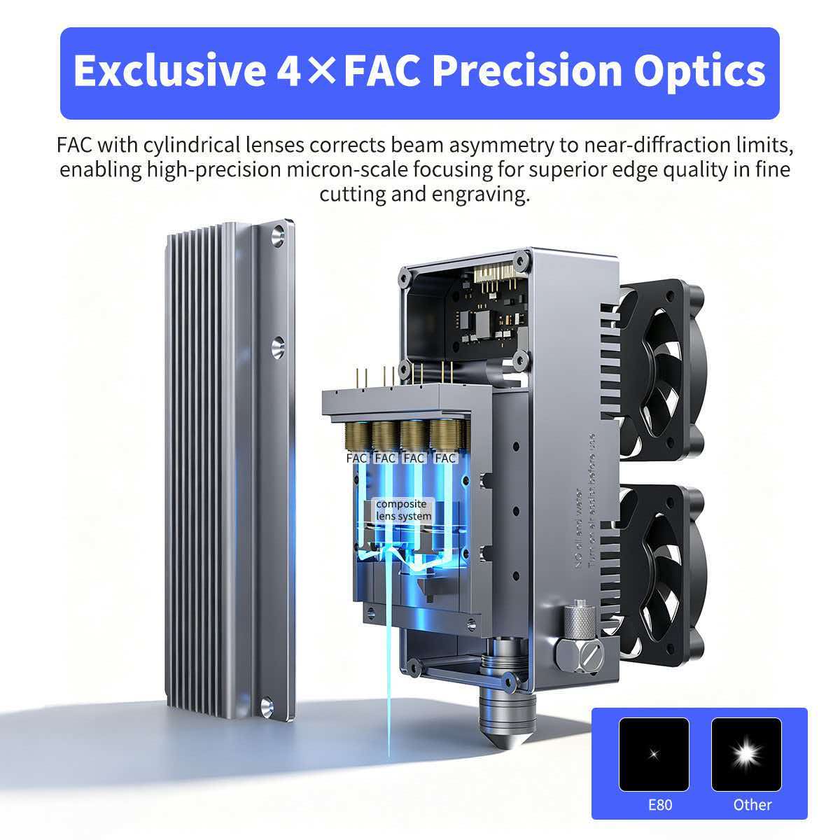 NEJE Max4 V2 E80 80W Lasergrav - Industrial Grade Laser Cutter recensie en prijs