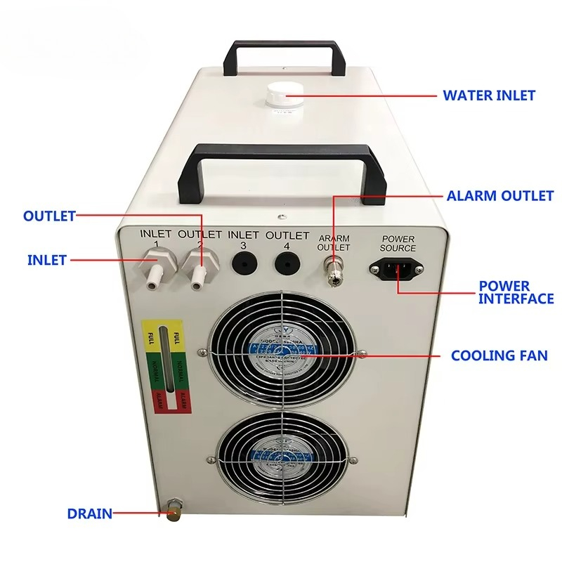 Industriële waterkoeler CW 520 - Laser Industrial Chiller recensie en prijs